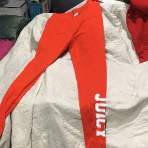 ORIGINAL COUTURE RED LEGGINGS JUICY EPIC PERFECT FOR HOLIDAYS